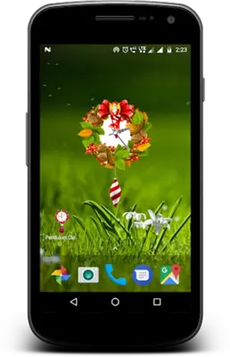 Pendulum clock live wallpaper android App screenshot 3