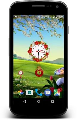 Pendulum clock live wallpaper android App screenshot 6